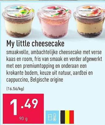 ALDI My Little Cheesecake aanbieding