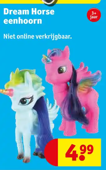 Kruidvat Dream horse eenhoorn aanbieding