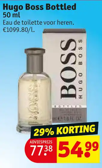 Kruidvat Hugo Boss bottled 50ML aanbieding