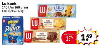 Kruidvat Lu koek aanbieding