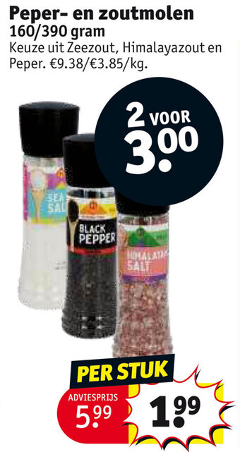 Peper- en zoutmolen