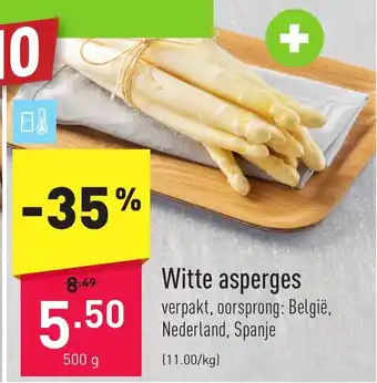 Witte asperges 500 g