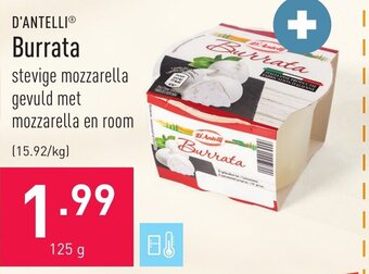 D'Antelli burrata 125 g