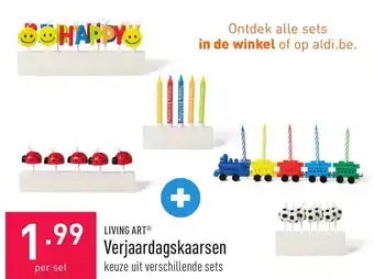 Living Art verjaardagskaarsen