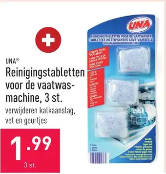 ALDI Una Reinigingstabletten voor de Vaatwasmachine 3st aanbieding
