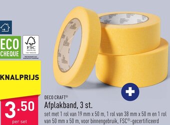 Deco Craft Afplakband 3 st