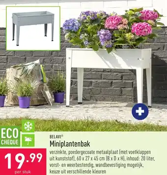 ALDI Belavi Miniplantenbak aanbieding