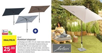 ALDI Belavi Aluminium Tuinparasol aanbieding