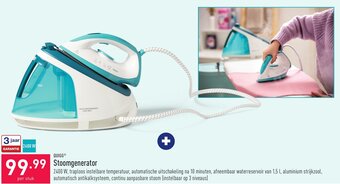 ALDI Quigg Stoomgenerator aanbieding