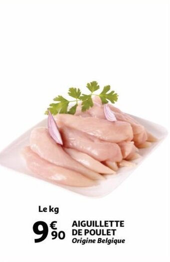 Auchan Aiguillettes De Poulet aanbieding