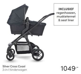 Silver cross coast 2-in-1 kinderwagen