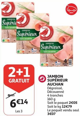 Jambon Superieur Auchan