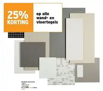 GAMMA Wandtegel glasmozaiek aanbieding