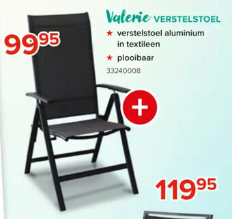 Valerie verstelstoel