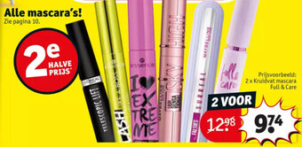 Kruidvat Alle mascara's! aanbieding