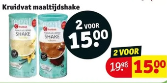 Kruidvat Kruidvat maaltijdshake aanbieding