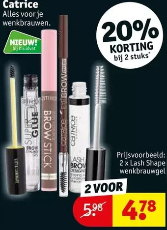 Kruidvat Catrice aanbieding
