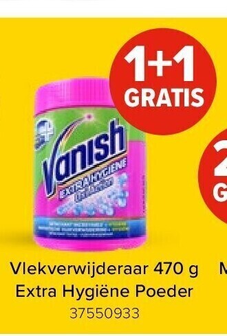 Euroshop Vlekverwijderaar 470 g extra hygiëne poeder aanbieding