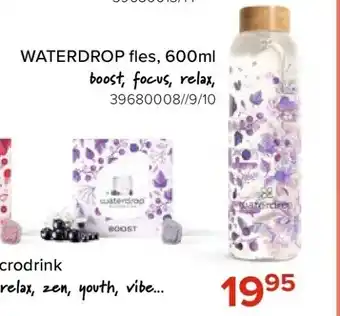 Waterdrop fles, 600ml