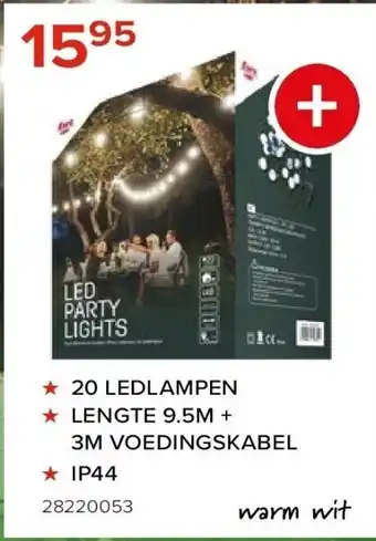 Feest verlichting 20 ledlampen