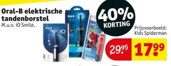 Kruidvat Oral-b elektrische tandenborstel aanbieding