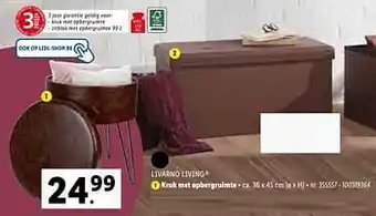 Lidl Kruk met opbergruimte aanbieding