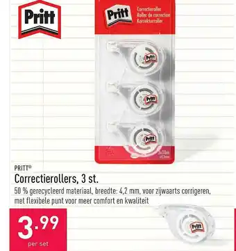 Pritt Correctierollers 3 St.
