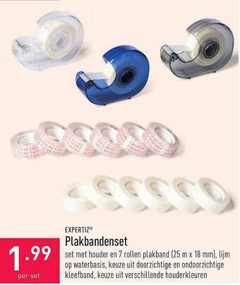 ALDI Expertiz Plakbandenset aanbieding