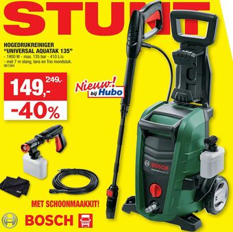Hubo Hogedrukreiniger aanbieding