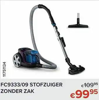 FC9333-09 Stofzuiger Zonder Zak