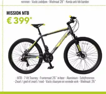 Prestige fietsen mission MTB`