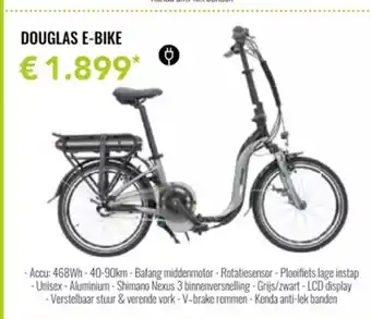 Prestige fietsen douglas e-bike