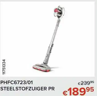 Euroshop PHFC6723-01 Steelstofzuiger PR aanbieding