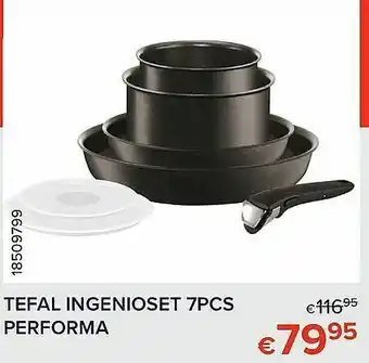 Euroshop Tefal Ingenioset 7pcs Performa aanbieding