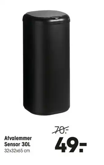 Afvalemmer Sensor 30L