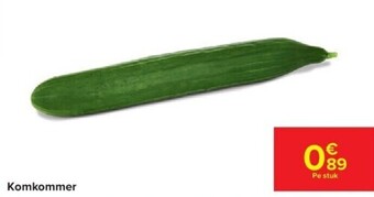 Carrefour Komkommer aanbieding