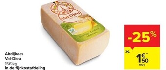 Carrefour Abdijkaas val-dieu aanbieding