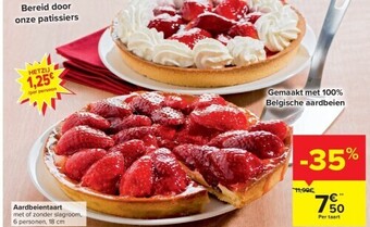 Aardbeientaart