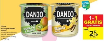 Carrefour Verse kaasspecialiteit danio aanbieding