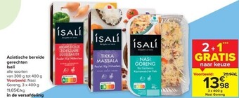 Carrefour Aziatische bereide gerechten isali aanbieding