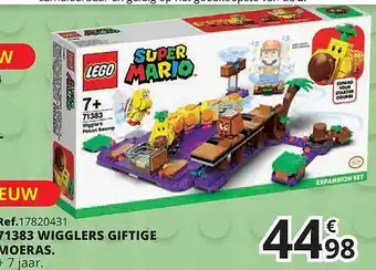 Maxi Toys Lego Super Mario Wigglers Giftige aanbieding