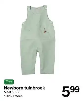 Zeeman Newborn tuinbroek aanbieding