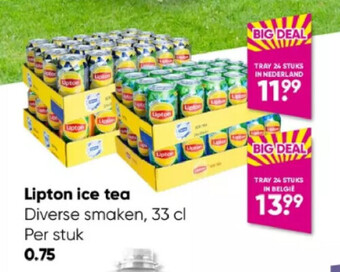 Big Bazar Lipton ice tea aanbieding