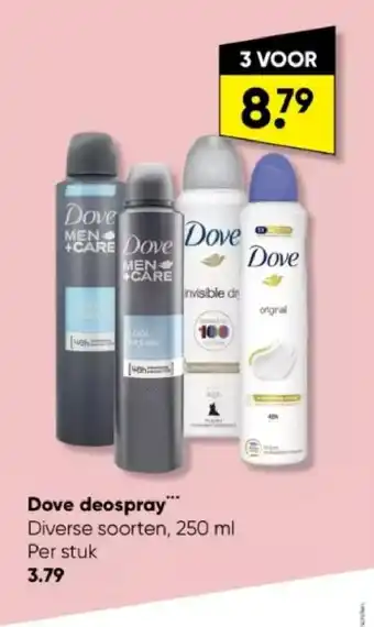 Big Bazar Dove deospray aanbieding