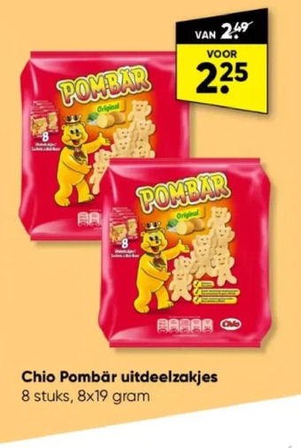 Chio pombär uitdeelzakjes