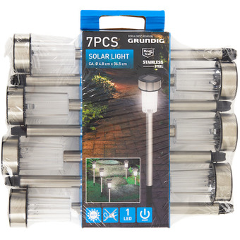 Action Grundig solar sticks aanbieding