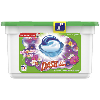 Dash 3-in-1 pods wildflower fresh