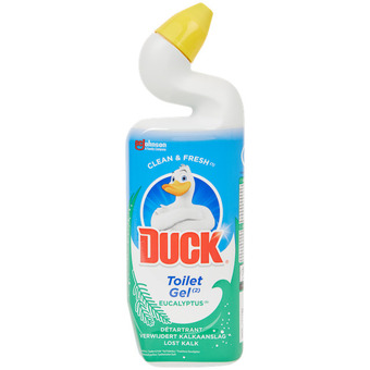 Action Duck clean & fresh toiletgel eucalyptus aanbieding