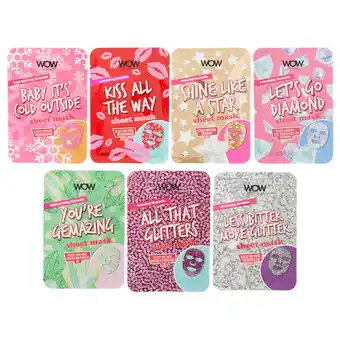 Action Wow factory gezichtsmaskers aanbieding