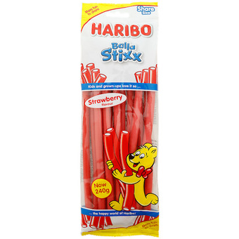 Action Haribo balla stixx aardbei aanbieding